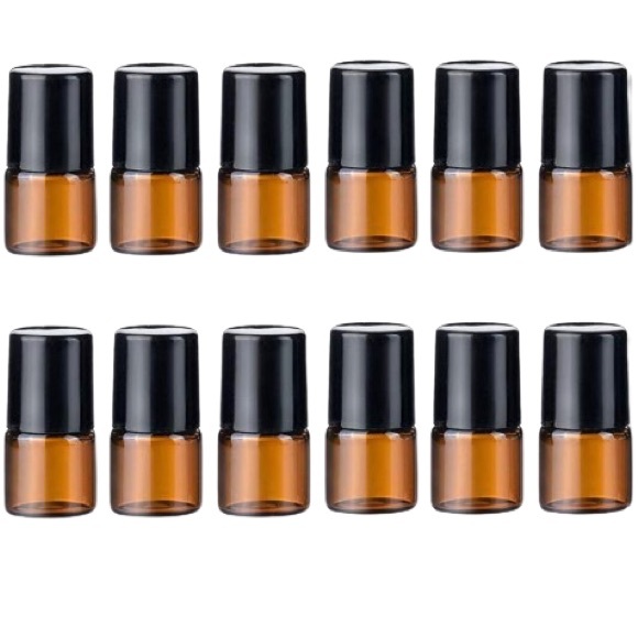 Free/w/purchase perfume Essential‎ Oil Glass Roller Bottle mini Refillable 1ct - Picture 5 of 6